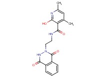 N-[2-(1,4-dioxo-3,4-dihydro-2(1H)-phthalazinyl)ethyl]-2-hydroxy-4,6-dimethylnicotinamide