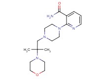 2-[4-(2-methyl-2-morpholin-4-ylpropyl)piperazin-1-yl]nicotinamide