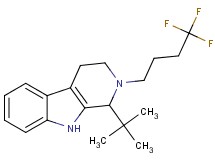 1-tert-butyl-2-(4,4,4-trifluorobutyl)-2,3,4,9-tetrahydro-1H-beta-carboline