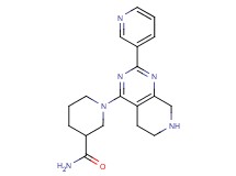 1-(2-pyridin-3-yl-5,6,7,8-tetrahydropyrido[3,4-d]pyrimidin-4-yl)piperidine-3-carboxamide