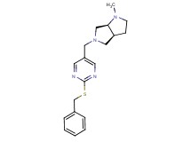 (3aS*,6aS*)-5-{[2-(benzylthio)pyrimidin-5-yl]methyl}-1-methyloctahydropyrrolo[3,4-b]pyrrole