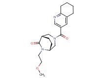 (1S*,5R*)-6-(2-methoxyethyl)-3-(5,6,7,8-tetrahydroquinolin-3-ylcarbonyl)-3,6-diazabicyclo[3.2.2]nonan-7-one
