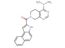 7-(3H-benzo[e]indol-2-ylcarbonyl)-N,N-dimethyl-5,6,7,8-tetrahydropyrido[3,4-d]pyrimidin-4-amine
