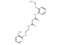 N-(2-ethoxyphenyl)-N'-{2-[(3-methylpyridin-2-yl)amino]ethyl}malonamide