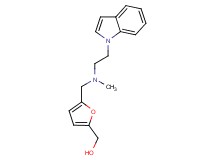 (5-{[[2-(1H-indol-1-yl)ethyl](methyl)amino]methyl}-2-furyl)methanol