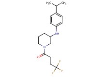 N-(4-isopropylphenyl)-1-(4,4,4-trifluorobutanoyl)-3-piperidinamine