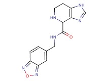 N-(2,1,3-benzoxadiazol-5-ylmethyl)-4,5,6,7-tetrahydro-1H-imidazo[4,5-c]pyridine-4-carboxamide dihydrochloride