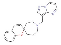 1-(pyrazolo[1,5-a]pyrimidin-3-ylmethyl)spiro[azepane-4,2'-chromene]