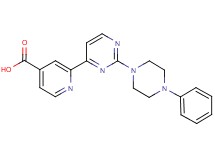 2-[2-(4-phenylpiperazin-1-yl)pyrimidin-4-yl]isonicotinic acid