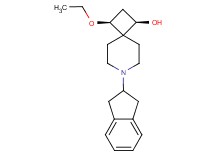 (1R*,3S*)-7-(2,3-dihydro-1H-inden-2-yl)-3-ethoxy-7-azaspiro[3.5]nonan-1-ol