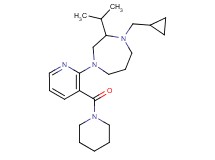 1-(cyclopropylmethyl)-2-isopropyl-4-[3-(piperidin-1-ylcarbonyl)pyridin-2-yl]-1,4-diazepane