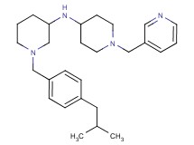 1-(4-isobutylbenzyl)-N-[1-(3-pyridinylmethyl)-4-piperidinyl]-3-piperidinamine