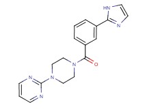 2-{4-[3-(1H-imidazol-2-yl)benzoyl]piperazin-1-yl}pyrimidine