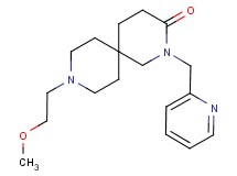 9-(2-methoxyethyl)-2-(pyridin-2-ylmethyl)-2,9-diazaspiro[5.5]undecan-3-one