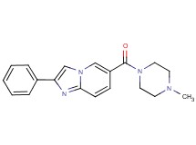6-[(4-methylpiperazin-1-yl)carbonyl]-2-phenylimidazo[1,2-a]pyridine