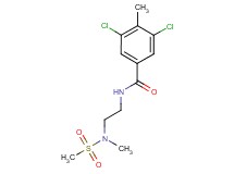 3,5-dichloro-4-methyl-N-{2-[methyl(methylsulfonyl)amino]ethyl}benzamide