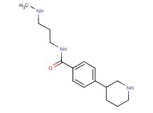 N-[3-(methylamino)propyl]-4-piperidin-3-ylbenzamide