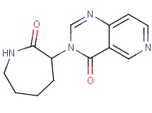 3-(2-oxoazepan-3-yl)pyrido[4,3-d]pyrimidin-4(3H)-one
