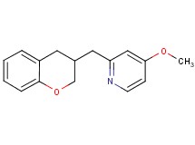 2-(3,4-dihydro-2H-chromen-3-ylmethyl)-4-methoxypyridine