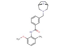 3-[(1R*,5S*)-3,8-diazabicyclo[3.2.1]oct-3-ylmethyl]-N-(2-methoxy-6-methylphenyl)benzamide