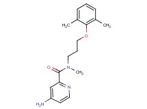 4-amino-N-[3-(2,6-dimethylphenoxy)propyl]-N-methylpyridine-2-carboxamide