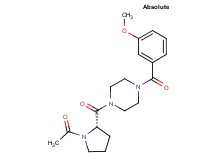 1-(1-acetyl-L-prolyl)-4-(3-methoxybenzoyl)piperazine