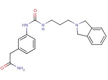 2-{3-[({[3-(1,3-dihydro-2H-isoindol-2-yl)propyl]amino}carbonyl)amino]phenyl}acetamide