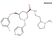 (3R,5S)-5-[(3-fluorophenoxy)methyl]-N-[2-(1-methyl-2-pyrrolidinyl)ethyl]-1-(4-pyridinylmethyl)-3-piperidinecarboxamide