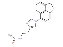 N-{2-[1-(1,2-dihydroacenaphthylen-5-yl)-1H-imidazol-4-yl]ethyl}acetamide