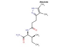 N~2~-[3-(4,5-dimethyl-1H-pyrazol-3-yl)propanoyl]-L-isoleucinamide