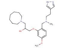 1-(1-azocanyl)-3-[5-methoxy-2-({methyl[2-(1H-pyrazol-4-yl)ethyl]amino}methyl)phenoxy]-2-propanol