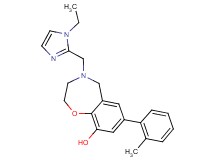 4-[(1-ethyl-1H-imidazol-2-yl)methyl]-7-(2-methylphenyl)-2,3,4,5-tetrahydro-1,4-benzoxazepin-9-ol