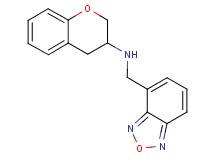 (2,1,3-benzoxadiazol-4-ylmethyl)3,4-dihydro-2H-chromen-3-ylamine