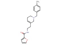 N-{2-[1-(4-methylbenzyl)-1,2,5,6-tetrahydropyridin-3-yl]ethyl}-2-furamide