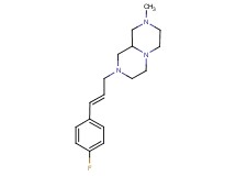 2-[(2E)-3-(4-fluorophenyl)prop-2-en-1-yl]-8-methyloctahydro-2H-pyrazino[1,2-a]pyrazine