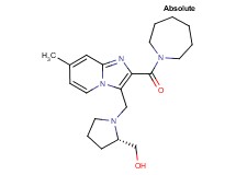 ((2S)-1-{[2-(1-azepanylcarbonyl)-7-methylimidazo[1,2-a]pyridin-3-yl]methyl}-2-pyrrolidinyl)methanol