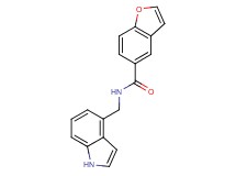 N-(1H-indol-4-ylmethyl)-1-benzofuran-5-carboxamide