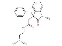 2-(3-benzyl-1-methyl-2-oxo-2,3-dihydro-1H-indol-3-yl)-N-[2-(dimethylamino)ethyl]acetamide