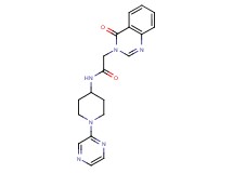 2-(4-oxo-3(4H)-quinazolinyl)-N-[1-(2-pyrazinyl)-4-piperidinyl]acetamide