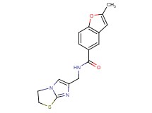 N-(2,3-dihydroimidazo[2,1-b][1,3]thiazol-6-ylmethyl)-2-methyl-1-benzofuran-5-carboxamide