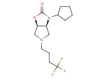 (3aS*,6aR*)-3-cyclopentyl-5-(4,4,4-trifluorobutyl)hexahydro-2H-pyrrolo[3,4-d][1,3]oxazol-2-one