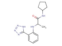 N-cyclopentyl-2-{[2-(1H-tetrazol-5-yl)phenyl]amino}propanamide