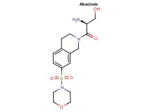 (2S)-2-amino-3-[7-(morpholin-4-ylsulfonyl)-3,4-dihydroisoquinolin-2(1H)-yl]-3-oxopropan-1-ol
