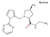 (2S,4S)-4-amino-N-ethyl-1-[(1-pyrimidin-2-yl-1H-pyrrol-2-yl)methyl]pyrrolidine-2-carboxamide