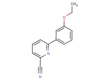 6-(3-ethoxyphenyl)pyridine-2-carbonitrile