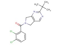 2-tert-butyl-6-(2,3-dichlorobenzoyl)-6,7-dihydro-5H-pyrrolo[3,4-d]pyrimidine