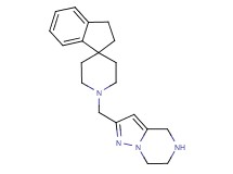 1'-(4,5,6,7-tetrahydropyrazolo[1,5-a]pyrazin-2-ylmethyl)-2,3-dihydrospiro[indene-1,4'-piperidine] dihydrochloride