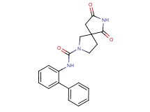 N-biphenyl-2-yl-6,8-dioxo-2,7-diazaspiro[4.4]nonane-2-carboxamide