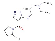 N-ethyl-N-({3-[(2-methylpyrrolidin-1-yl)carbonyl]pyrazolo[1,5-a]pyrimidin-6-yl}methyl)ethanamine