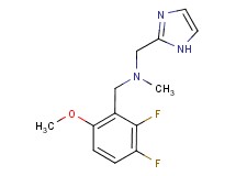(2,3-difluoro-6-methoxybenzyl)(1H-imidazol-2-ylmethyl)methylamine